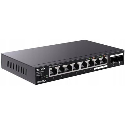 Inny producent Switch Niezarządzalny Tenda Tem2010x 8x2,5gbe 2x10g Sfp+ Inny producent Switch Niezarządzalny Tenda Tem2010x 8x2,5gbe 2x10g Sfp+