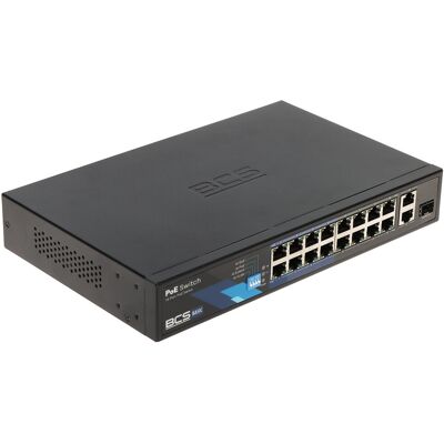 BCS BASIC SWITCH PoE BCS-B-SP1602G-1SFP 16xPoE 2xUpLink 100Mb/s BCS BASIC SWITCH PoE BCS-B-SP1602G-1SFP 16xPoE 2xUpLink 100Mb/s