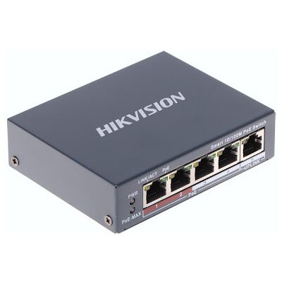 Switch Poe Ds-3E1105P-Ei 4-Portowy Hikvision Switch Poe Ds-3E1105P-Ei 4-Portowy Hikvision