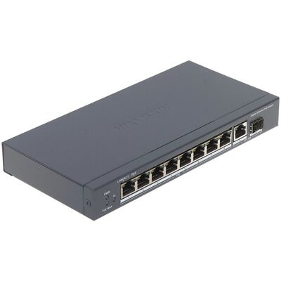 Switch PoE Hikvision DS-3E0510P-E 8-portowy + SFP Switch PoE Hikvision DS-3E0510P-E 8-portowy + SFP
