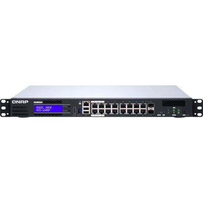 Switch QNAP QGD-1600-4G 14x RJ-45 10/100/1000 Mbps 2x RJ-45/SFP Switch QNAP QGD-1600-4G 14x RJ-45 10/100/1000 Mbps 2x RJ-45/SFP