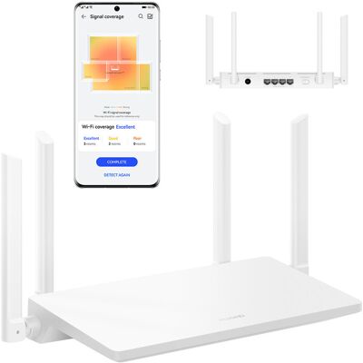 SZYBKI ROUTER BEZPRZEWODOWY HUAWEI AX1 Wi-Fi 5 DWUPASMOWY 1167 Mb/s BIAŁY SZYBKI ROUTER BEZPRZEWODOWY HUAWEI AX1 Wi-Fi 5 DWUPASMOWY 1167 Mb/s BIAŁY