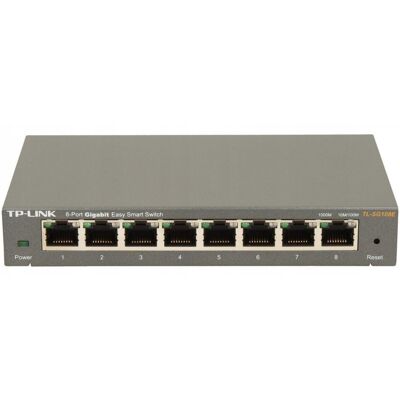 Tp-Link Przełącznik Smart Tl-Sg108E 8X1Gbe Tp-Link Przełącznik Smart Tl-Sg108E 8X1Gbe
