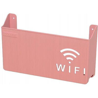 Inny producent UCHWYT ŚCIENNY PÓŁKA na ROUTER WIFI SWITCH Różowa Inny producent UCHWYT ŚCIENNY PÓŁKA na ROUTER WIFI SWITCH Różowa