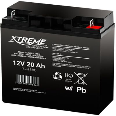 akumulator żelowy XTREME 12V 20Ah akumulator żelowy XTREME 12V 20Ah