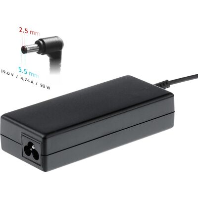 Zasilacz do laptopa AKYGA AK-ND-10, 20 V, 4.74 A, 90 W Zasilacz do laptopa AKYGA AK-ND-10, 20 V, 4.74 A, 90 W