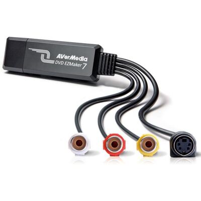 Konwerter obrazu AVERMEDIA DVD EZmaker 7 61C039XX00BH, USB 2.0 Konwerter obrazu AVERMEDIA DVD EZmaker 7 61C039XX00BH, USB 2.0
