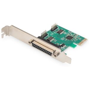 Digitus Karta Rozszerzeń/Kontroler Lpt/Rs232 Pci Express, 1Xdb25 2Xdb9, Low Profile, Chipset: Ax99100 Digitus Karta Rozszerzeń/Kontroler Lpt/Rs232 Pci Express, 1Xdb25 2Xdb9, Low Profile, Chipset: Ax99100