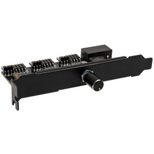 Lamptron CFM36 kontroler wentylatorów i oświetlenia RGB 12V 4-pin na slot PCI, czarny Lamptron CFM36 kontroler wentylatorów i oświetlenia RGB 12V 4-pin na slot PCI, czarny