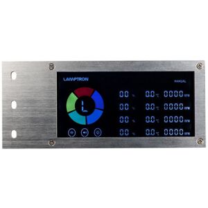 Lamptron SM436 Sync Edition PCI, kontroler wentylatorów PWM i oświetlenia RGB, srebrny Lamptron SM436 Sync Edition PCI, kontroler wentylatorów PWM i oświetlenia RGB, srebrny