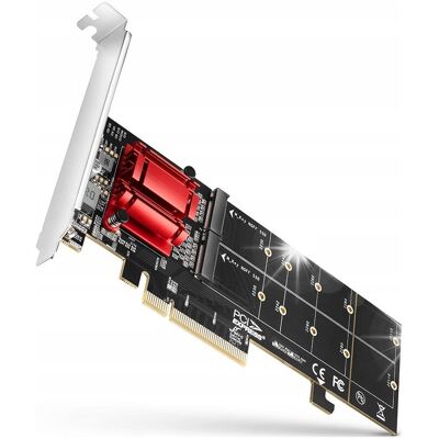 Inny producent KONTROLER Axagon ADAPTER PCI-Express PCEM2-ND PCIe 2x NVME M.2 Inny producent KONTROLER Axagon ADAPTER PCI-Express PCEM2-ND PCIe 2x NVME M.2