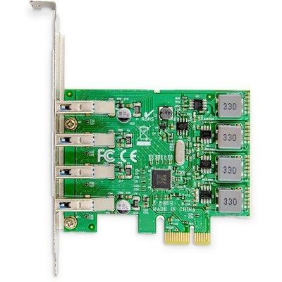 Inny producent Kontroler USB 3.0 DIGITUS PCIe, 4x USB 3.0, Low Profile, Chipset VL805 Inny producent Kontroler USB 3.0 DIGITUS PCIe, 4x USB 3.0, Low Profile, Chipset VL805