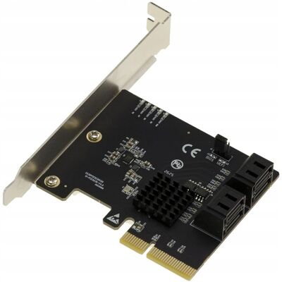 Inny producent Outlet Kontroler KALEA PCIe SATA 6 Gb/s 4 porty RAID Marvell 88SE9236 Inny producent Outlet Kontroler KALEA PCIe SATA 6 Gb/s 4 porty RAID Marvell 88SE9236
