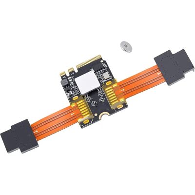 Inny producent Adapter M.2 Dwa Porty 3.0 Karta Rozszerzeń Dysku Szybki Transfer Inny producent Adapter M.2 Dwa Porty 3.0 Karta Rozszerzeń Dysku Szybki Transfer