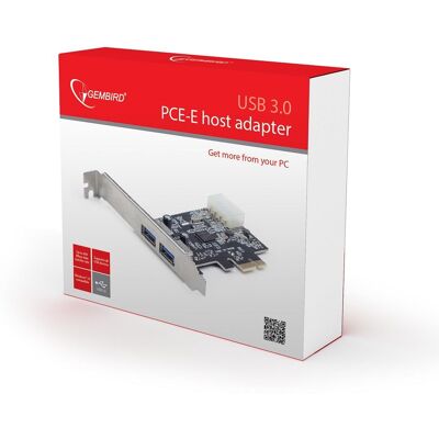 Inny producent GEMBIRD PCI-E DO USB 3.0 KONTROLER 2-PORTY Inny producent GEMBIRD PCI-E DO USB 3.0 KONTROLER 2-PORTY