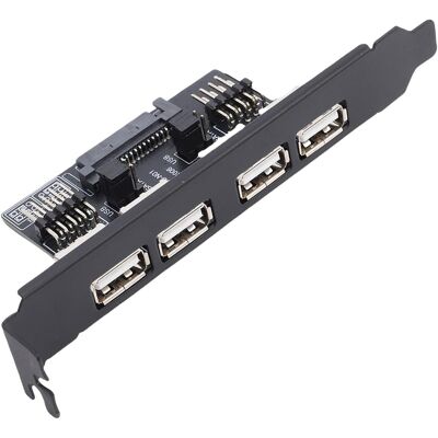 Inny producent Karta Usb 4 Porty Hub Wewnętrzny Rozszerzenie Pci Komputer Stacjonarny Inny producent Karta Usb 4 Porty Hub Wewnętrzny Rozszerzenie Pci Komputer Stacjonarny
