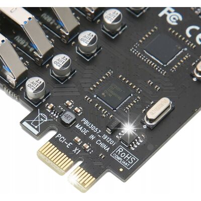 Inny producent Kontroler Adapter Karta PCI-E 1x na 7x USB 3.0 Inny producent Kontroler Adapter Karta PCI-E 1x na 7x USB 3.0