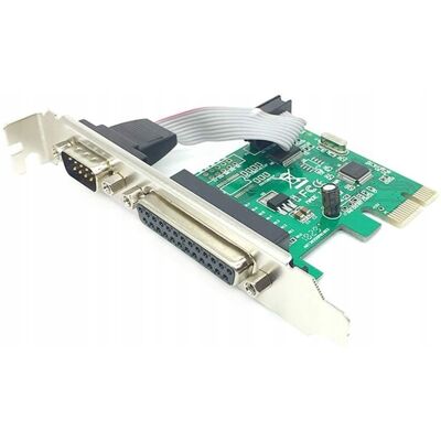 Inny producent Kontroler Adapter PCI-E 1x na LPT DB25 RS232 DB9 Inny producent Kontroler Adapter PCI-E 1x na LPT DB25 RS232 DB9