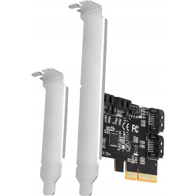 Inny producent Kontroler PCIe Axagon PCES-SA4X4 4x wewnętrzny port SATA 6G Inny producent Kontroler PCIe Axagon PCES-SA4X4 4x wewnętrzny port SATA 6G