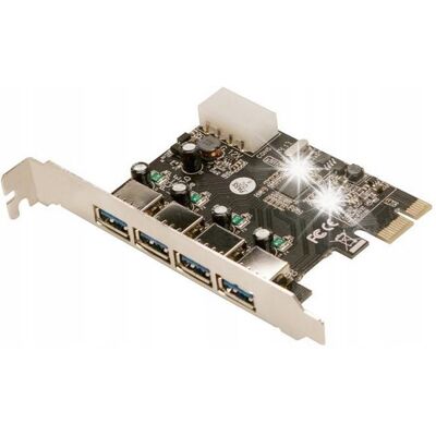 Inny producent KONTROLER USB PCI Express 4xUSB 3.0 5,25 5GB/S LOGILINK KARTA ROZSZERZENIA Inny producent KONTROLER USB PCI Express 4xUSB 3.0 5,25 5GB/S LOGILINK KARTA ROZSZERZENIA