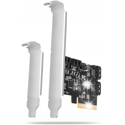 Inny producent PCES-SA4X4 Kontroler PCIe 4x wewnętrzny,,& Inny producent PCES-SA4X4 Kontroler PCIe 4x wewnętrzny,,&