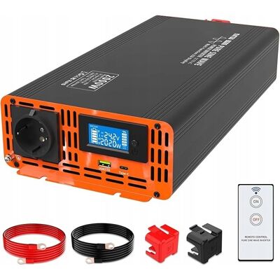Inny producent Datouboss Przetwornica 24v 230v Czysty Sinus 2000w Inny producent Datouboss Przetwornica 24v 230v Czysty Sinus 2000w
