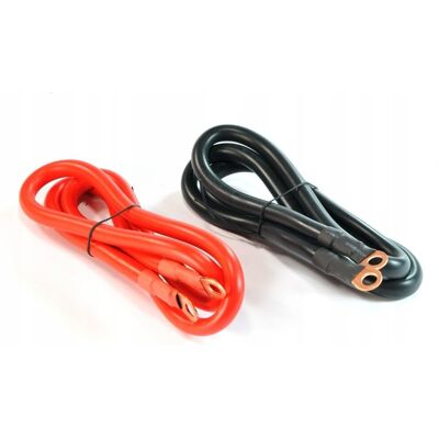Inny producent Przeowdy Kable Do Przetwornicy 12v 24v 16mm2 100% Miedź 1000w 2000w 3000w Inny producent Przeowdy Kable Do Przetwornicy 12v 24v 16mm2 100% Miedź 1000w 2000w 3000w