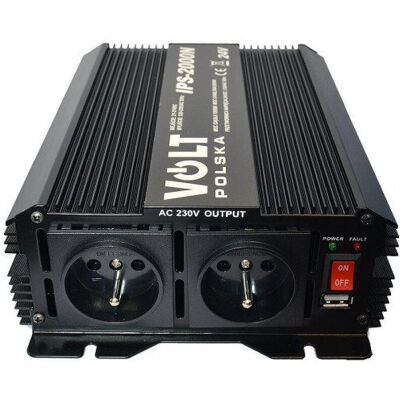 Volt Przetwornica Ips-2000n 24v / 230v 1000/2000w Volt Przetwornica Ips-2000n 24v / 230v 1000/2000w