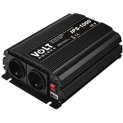 Volt Przetwornica Napięcia Ips 700w/1000w 12v/230v Volt Przetwornica Napięcia Ips 700w/1000w 12v/230v