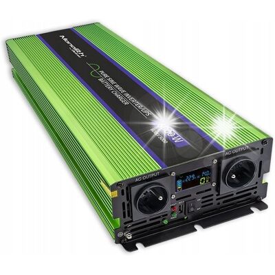 Inny producent Przetwornica Napięcia Z Prostownikiem I Funkcją Upsu Sinus 12v 3000w/6000w Inny producent Przetwornica Napięcia Z Prostownikiem I Funkcją Upsu Sinus 12v 3000w/6000w