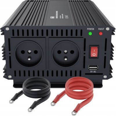 Inny producent Przetwornica Samochodowa 12v 230v 2000w/4000w Sinus Modyf. Grzałka Komputer Inny producent Przetwornica Samochodowa 12v 230v 2000w/4000w Sinus Modyf. Grzałka Komputer