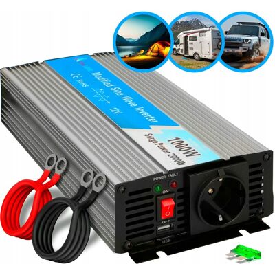 EXTRALINK Przetwornica 12v 230v 2000w Modyfikowany Sinus Przetwornica Napięcia EXTRALINK Przetwornica 12v 230v 2000w Modyfikowany Sinus Przetwornica Napięcia