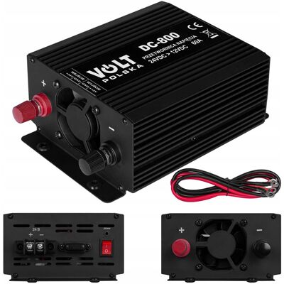 Volt Polska Reduktor Napięcia Przetwornica Dc 24/12v 60a 800w Volt Polska Reduktor Napięcia Przetwornica Dc 24/12v 60a 800w