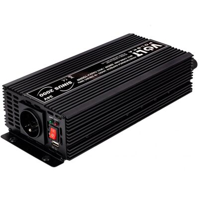 Volt Polska Volt 3sip200024 Sinus-2000 24v Przetwornica 1000/2000w 24/230v Volt Polska Volt 3sip200024 Sinus-2000 24v Przetwornica 1000/2000w 24/230v