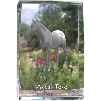 Akhal-Teke - kryształ ze zdjęciem konia, zdjęcie w szkle, nowoczesna ekspozycja zdjęcia marki Art-Dog Akhal-Teke - kryształ ze zdjęciem konia, zdjęcie w szkle, nowoczesna ekspozycja zdjęcia marki Art-Dog