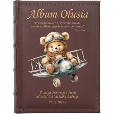 Gift House Album dla dziecka z uroczym nadrukiem z misiami - 100 zdjęć - Prezent na Chrzest Roczek Urodziny Mikołajki Dzień Dziecka - Album kieszeniowy na zdję.. Gift House Album dla dziecka z uroczym nadrukiem z misiami - 100 zdjęć - Prezent na Chrzest Roczek Urodziny Mikołajki Dzień Dziecka - Album kieszeniowy na zdję..
