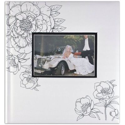 GEDEON Album Do Wklejania Fiores 29x32/ 50 Black GEDEON Album Do Wklejania Fiores 29x32/ 50 Black