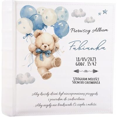 Inny producent Album dziecięcy na 200 zdjęć wsuwanych personalizowana pamiątka nadruk uv Inny producent Album dziecięcy na 200 zdjęć wsuwanych personalizowana pamiątka nadruk uv