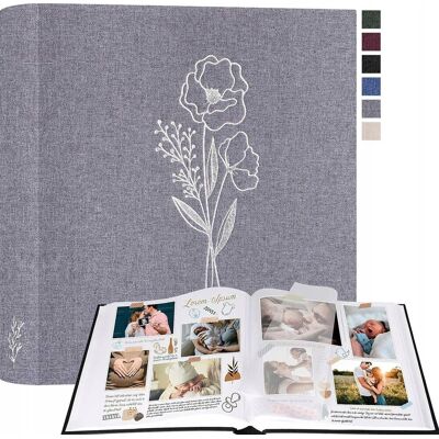Inny producent ALBUM FOTOGRAFICZNY 30X33.5CM 100 STRON DUŻY LNIAY SCRAPBOOKING ZDJĘCIA DIY Inny producent ALBUM FOTOGRAFICZNY 30X33.5CM 100 STRON DUŻY LNIAY SCRAPBOOKING ZDJĘCIA DIY
