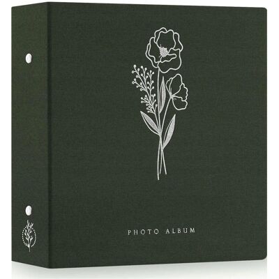 Inny producent ALBUM FOTOGRAFICZNY NA ZDJĘCIA LNIANY 1000 KIESZENI 10 x 15 cm ZIELONY XL Inny producent ALBUM FOTOGRAFICZNY NA ZDJĘCIA LNIANY 1000 KIESZENI 10 x 15 cm ZIELONY XL