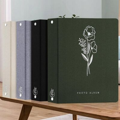 Inny producent ALBUM FOTOGRAFICZNY NA ZDJĘCIA LNIANY 1000 KIESZENI 11,5 x 15 cm BEŻOWY XL Inny producent ALBUM FOTOGRAFICZNY NA ZDJĘCIA LNIANY 1000 KIESZENI 11,5 x 15 cm BEŻOWY XL