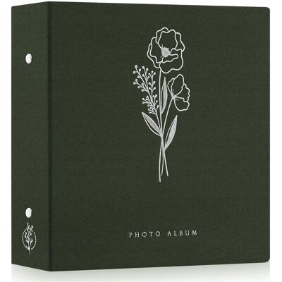 Inny producent ALBUM FOTOGRAFICZNY NA ZDJĘCIA LNIANY 600 KIESZENI 11,5 x 15 cm ZIELONY XL Inny producent ALBUM FOTOGRAFICZNY NA ZDJĘCIA LNIANY 600 KIESZENI 11,5 x 15 cm ZIELONY XL