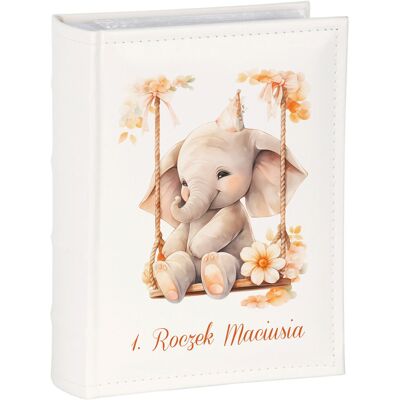 Gift House Album kieszeniowy - na zdjęcia wsuwane - 300 zdjęć 10x15 - dla dziecka - chrzest chrzciny urodziny roczek - Twój nadruk na oprawie Gift House Album kieszeniowy - na zdjęcia wsuwane - 300 zdjęć 10x15 - dla dziecka - chrzest chrzciny urodziny roczek - Twój nadruk na oprawie