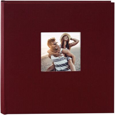 Album kieszeniowy na zdjęcia wsuwane - Bella Vista Goldbuch bordowy - 200 zdjęć 10x15 - Album kieszeniowy na zdjęcia wsuwane - Bella Vista Goldbuch bordowy - 200 zdjęć 10x15 -