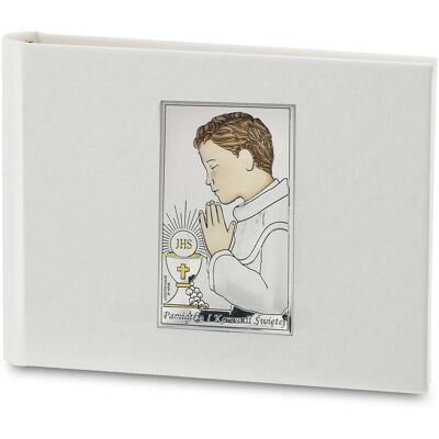 Valenti Album komunijny na zdjęcia do wklejania na 30 zdjęć dla chłopca Rozmiar: 15x20 cm SKU: VL53564/1COL Valenti Album komunijny na zdjęcia do wklejania na 30 zdjęć dla chłopca Rozmiar: 15x20 cm SKU: VL53564/1COL