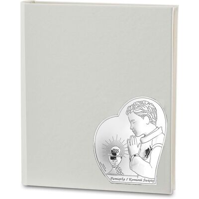 Valenti Album komunijny na zdjęcia do wklejania na 30 zdjęć dla chłopca Rozmiar: 20x25 cm SKU: VL53566/2 Valenti Album komunijny na zdjęcia do wklejania na 30 zdjęć dla chłopca Rozmiar: 20x25 cm SKU: VL53566/2