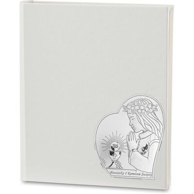 Valenti Album komunijny na zdjęcia do wklejania na 30 zdjęć dla dziewczynki Rozmiar: 20x25 cm SKU: VL53567/2 Valenti Album komunijny na zdjęcia do wklejania na 30 zdjęć dla dziewczynki Rozmiar: 20x25 cm SKU: VL53567/2