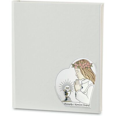 Valenti Album komunijny na zdjęcia do wklejania na 30 zdjęć dla dziewczynki Rozmiar: 20x25 cm SKU: VL53567/2COL Valenti Album komunijny na zdjęcia do wklejania na 30 zdjęć dla dziewczynki Rozmiar: 20x25 cm SKU: VL53567/2COL