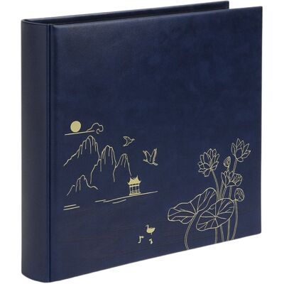 GEDEON Album na 500 zdjęć 10x15 Lotus Pond Blue Elegancki GEDEON Album na 500 zdjęć 10x15 Lotus Pond Blue Elegancki