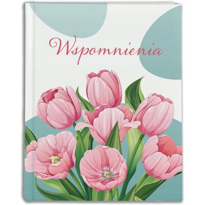 EMPOL Album na zdjęcia 15x21 na 120 zdjęć, kieszeniowy, tulipany, wspomnienia EMPOL Album na zdjęcia 15x21 na 120 zdjęć, kieszeniowy, tulipany, wspomnienia